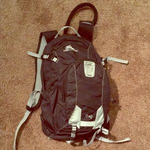 High Sierra Camelback hiking backpack